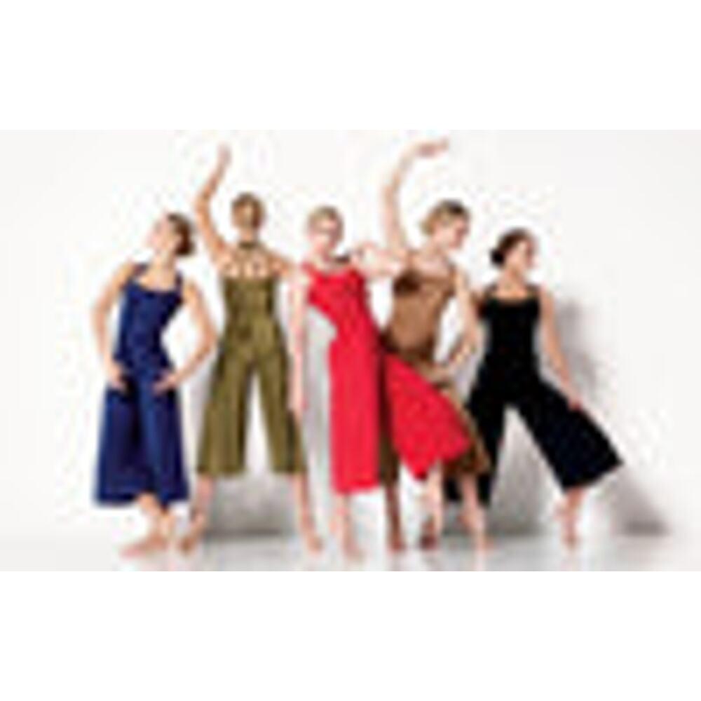 Dance Costume Small Adult Navy Kelle Jazz Contemporary Acro Jumpsuit Rhinestones